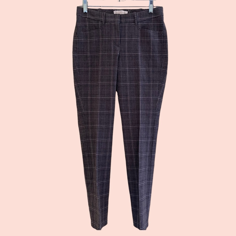Etcetera Plaid "Audrey" Pant 0